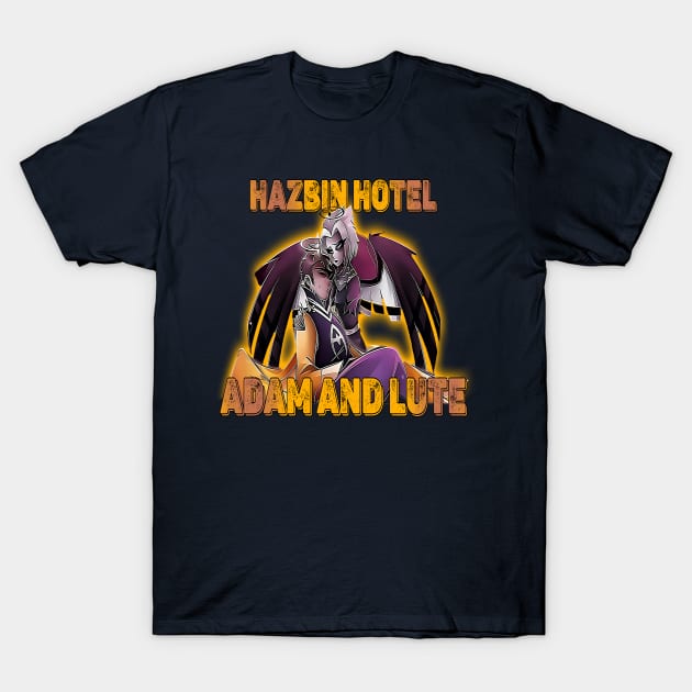 Hazbin Hotel Adam And Lute T-Shirt by Pharaoh Shop